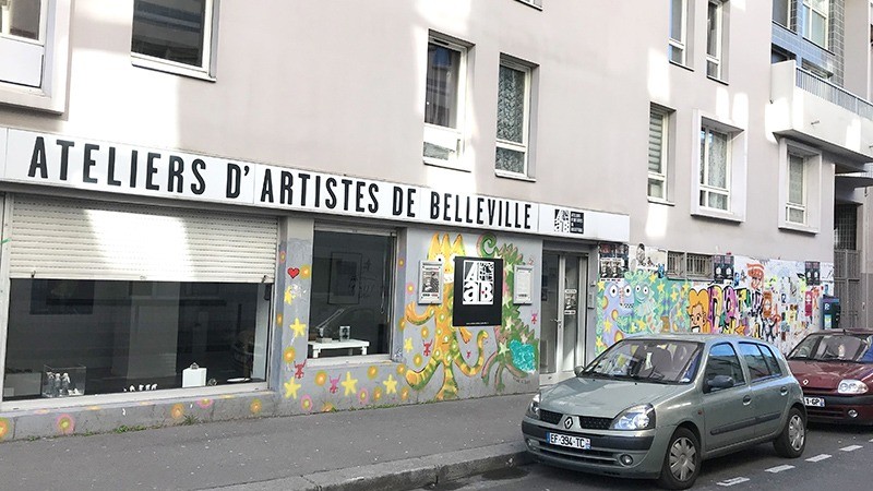 ateliers, artistes, belleville, paris, 19, art