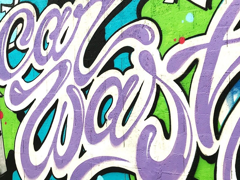 graffiti, tag, street art, décoration, car wash, garage