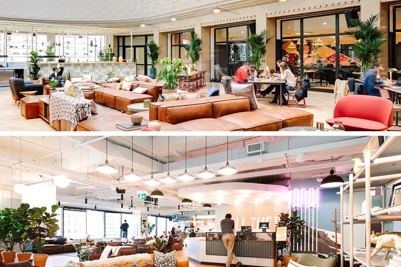 décoration, intérieur, bureaux, wework, paris, monde, openspace, coworking