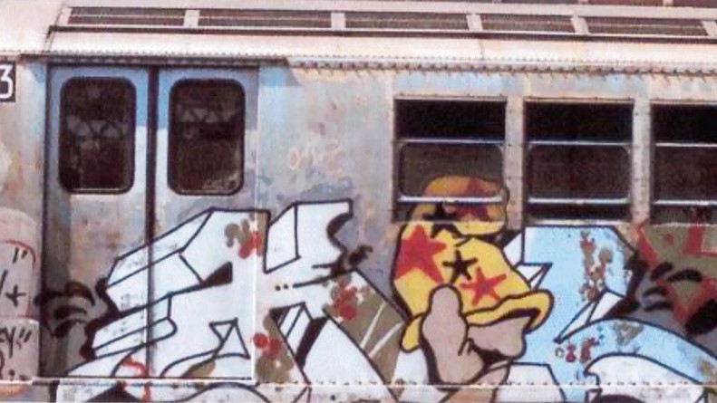 personnage, Vaughn Bodé, fresque, métro, graffiti, street art
