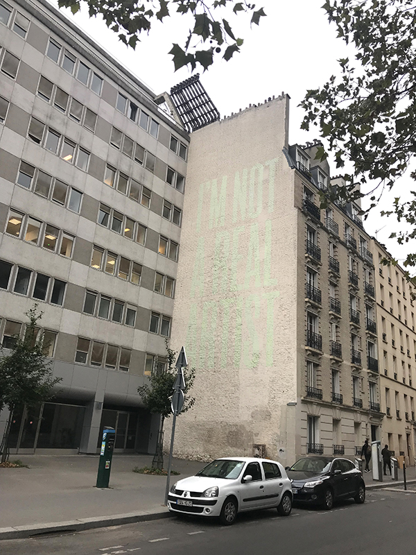 Real, artist, street art, Paris