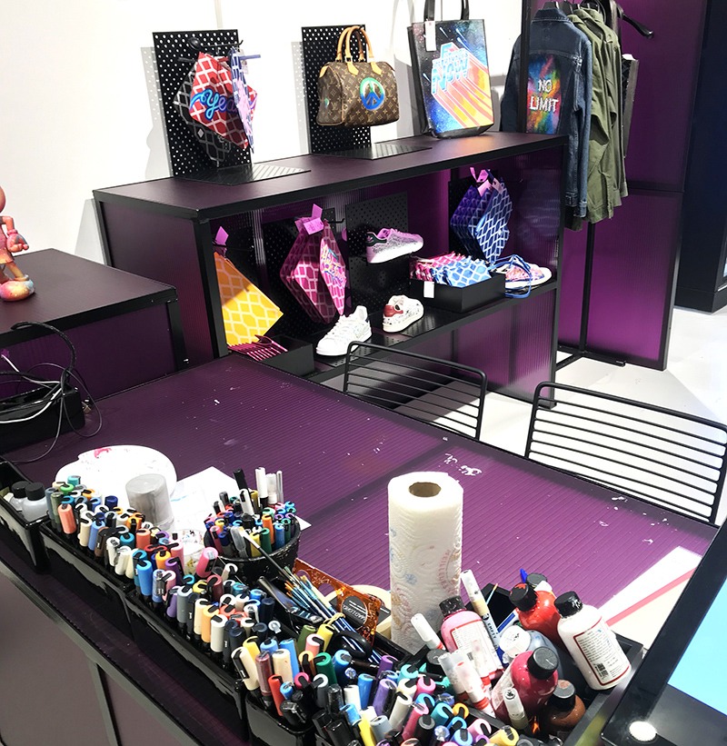 espace personnalisation, bon marché, custom, cuir, art, graffiti, street art