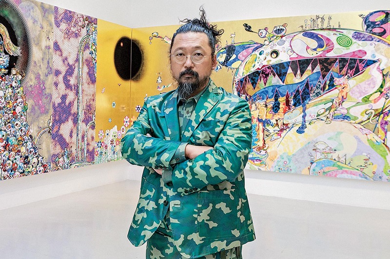 Takashi Murakami, art, toile, artiste, japonais