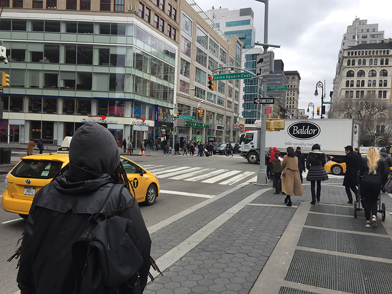 Taxi, rue, New York, street, Capital Bank, Baldor