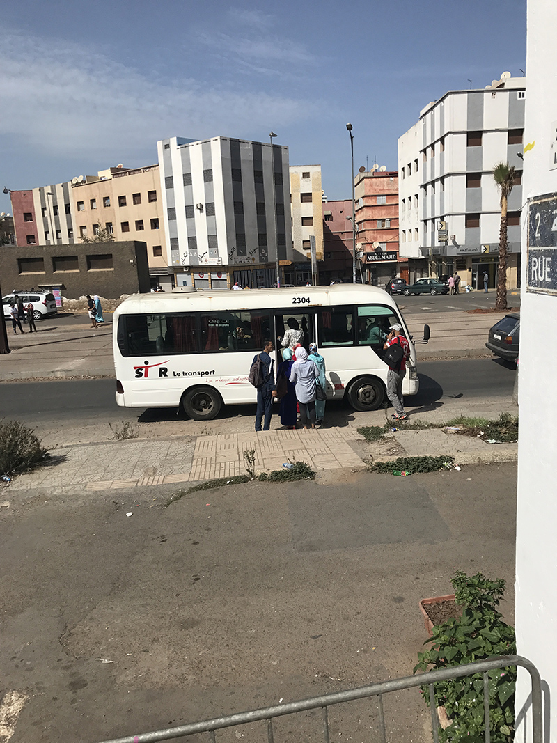 Les voyageurs, transports, maroc, casa