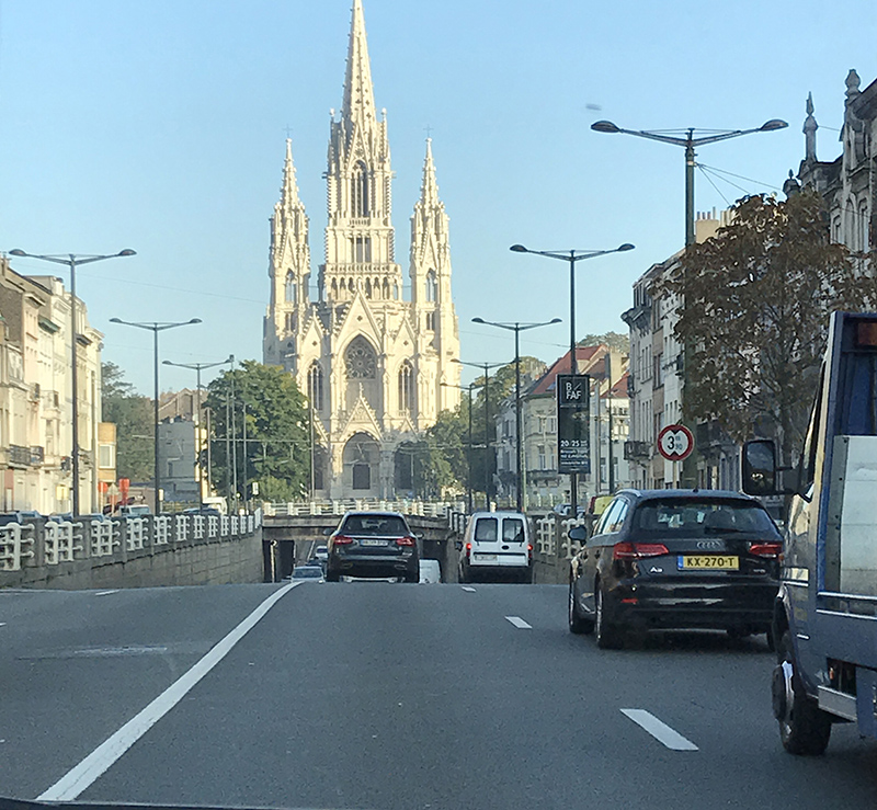 on the road, Belgium