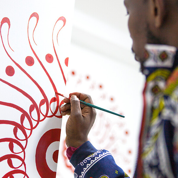 Graffiti artiste, comorien, Comores, peintre, fresque
