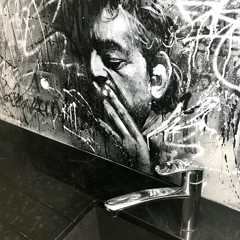 Décoration, cuisine, idée, originale, Serge Gainsbourg, originale