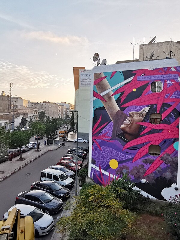 Fresque, murale, casablanca, casamouja, festival, street art